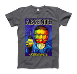 Absente, Vintage Absinthe Liquor Advertisement with Van Gogh T-Shirt