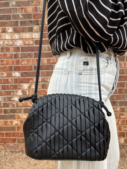 Do Your Part Recycled Vegan Leather Crossbody Bag