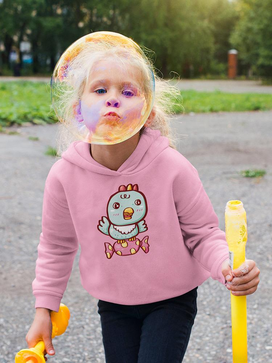 Cute Bird On A Candy Hoodie -Image by Shutterstock