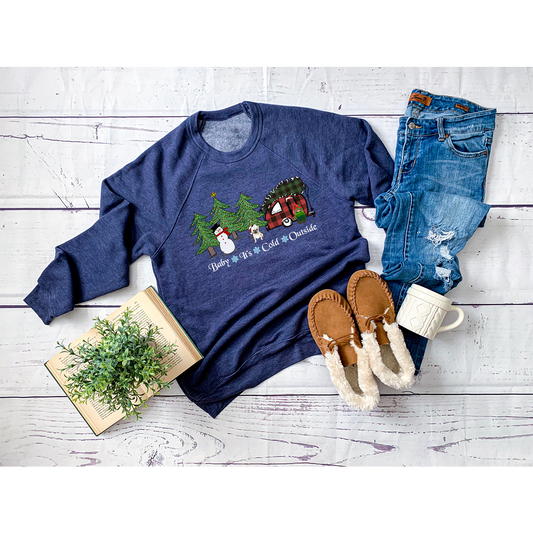 Baby It's Cold Outside Frenchie Sweatshirt