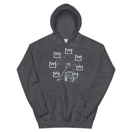 Banksy Ferris Wheel Artwork Unisex Hoodie