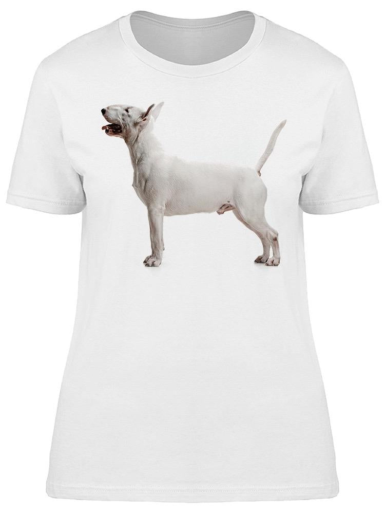 Bull Terrier, Stands Sideways Tee Women's -Image by Shutterstock