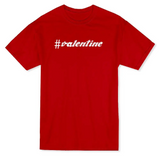 #Valentine Text Graphic Men's T-shirt
