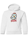 Cute Bird On A Candy Hoodie -Image by Shutterstock