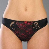 Lace Low Rise Thong Panty Rosme