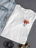 Graffiti Valentine Style Tee Women's -Image by Shutterstock